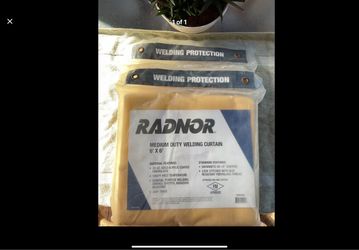 Radnor Medium Duty Welding Curtain 6x6 Brand New $40 each