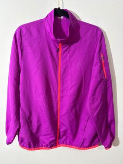 Champion Full Zip Windbreaker Jacket Women’s Pinkish Purple 5254