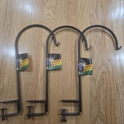 Steel Deck Hooks. Perfect For String Lights Or Plants