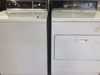 Kenmore Old School Washer Dryer! HEAVY DUTY! 30-Day Guarantee!