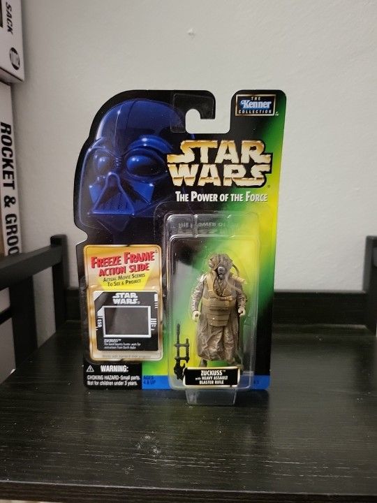 Star Wars Green Card POTF  1997 Zuckuss Freeze Frame A