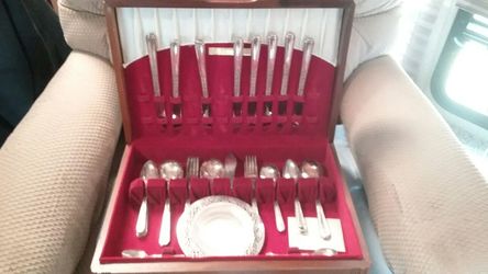 1881 Rogers Silverware Set