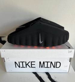Nike Mind 001 Slide 001 Black Chrome Size 10  