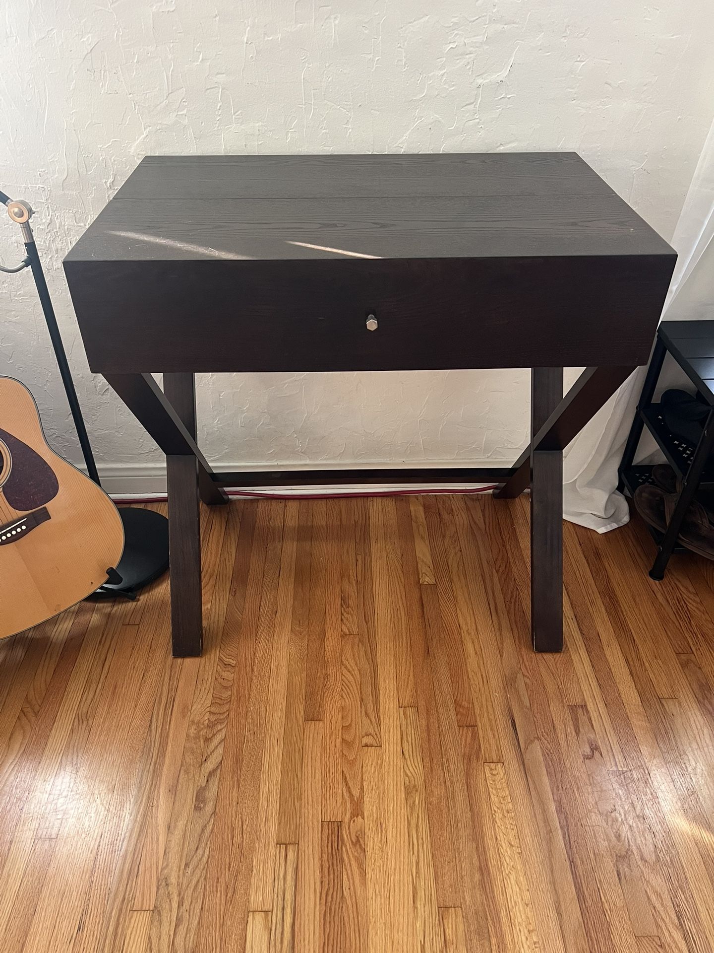 Dark Wood Secretary Desk