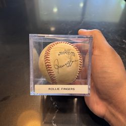 Rollie Fingers & Gaylord Perry Dual Signed Baseball