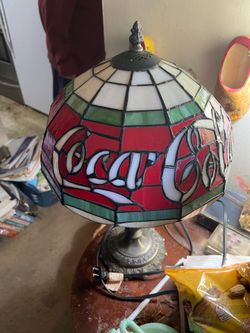 Coca-Cola Tiffany Lamp