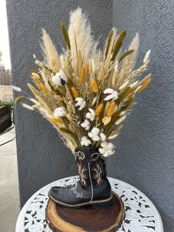 Cowboy Boot Flower Arraignments