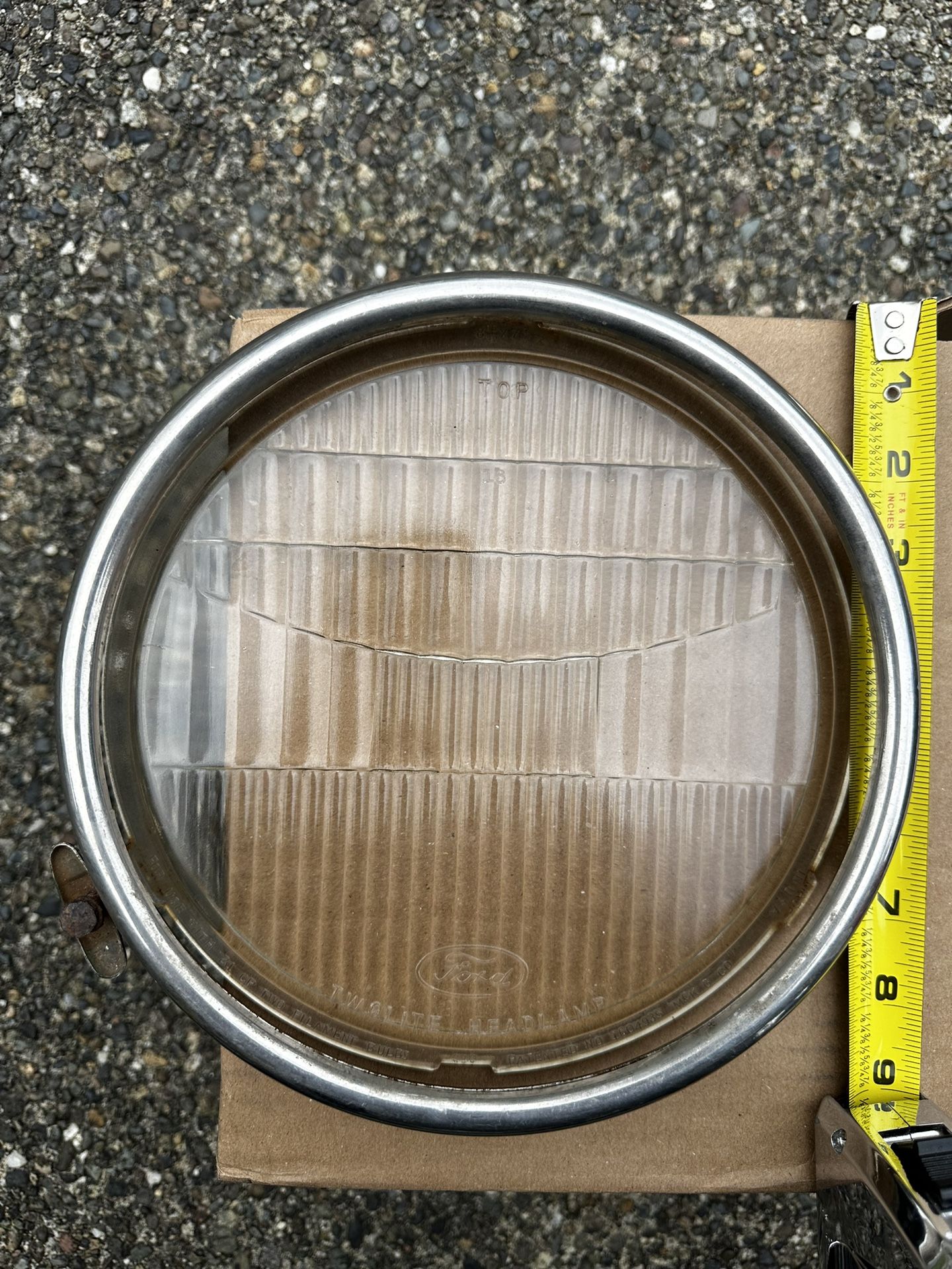 FORD TWOLITE LENS W/ STAINLESS RIM