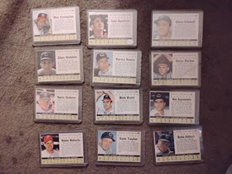 Post Cereal 1961 Baseball Cards