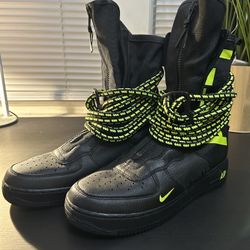Nike Sf Air Force 1 High | Electric Lime & Black
