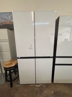 Samsung 36 in. 22 cu. ft. Counter Depth 4-Door French Door Refrigerator in White