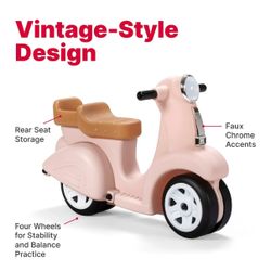 Rose Pink Scooter-New