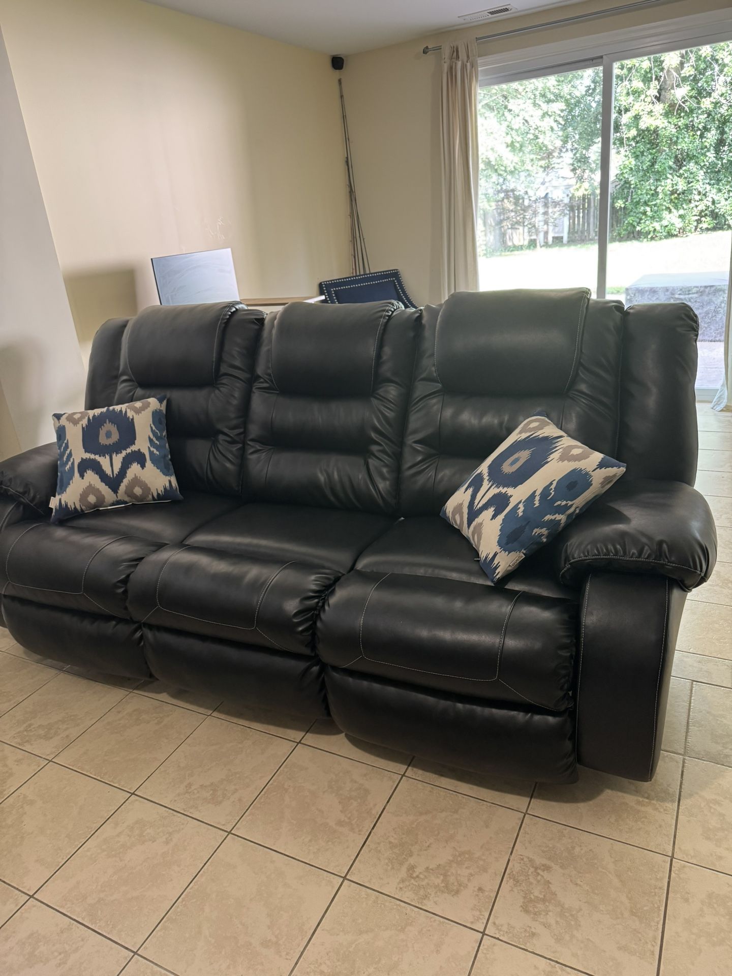 Black Leather Couches