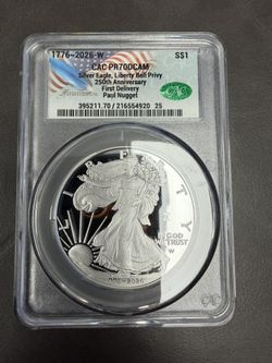 250th Anniversary Silver Eagle