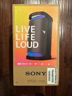 Sony XP500 Bluetooth Wireless Speaker NEW