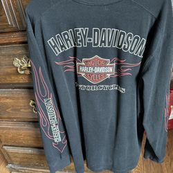 XL Harley Davidson Long Sleeve Shirt
