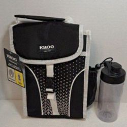 Igloo Insulated Cooler  Lunch Bag -Holds 6 Cans-NEW