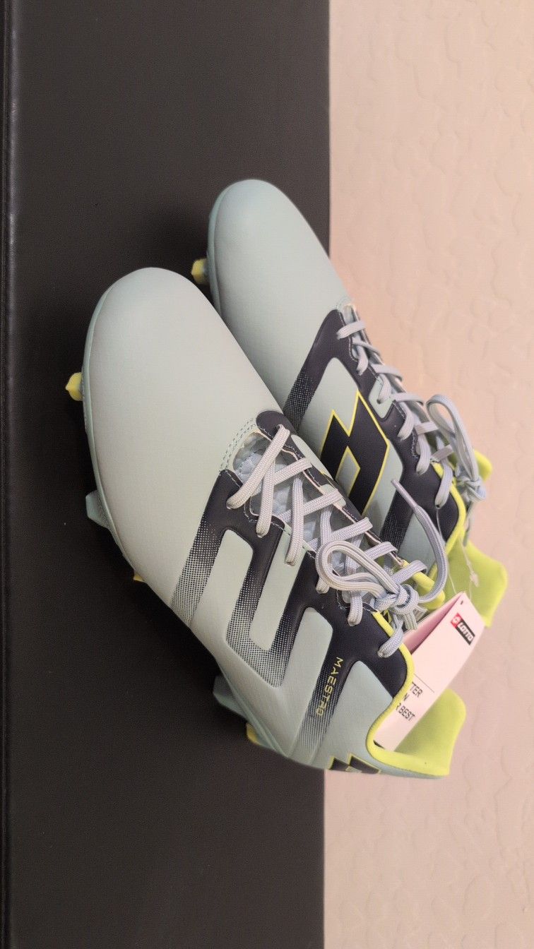 Men's LOTTO MAESTRO 300 V FG Soccer Cleats  Size 9.5 NEW