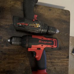 2 SNAP ON HAMMER DRILLS (100 For Both)