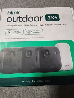 Brand new blink outdoor cameras!