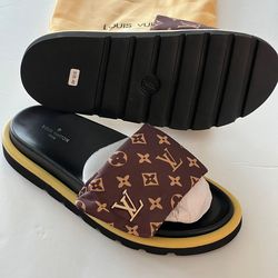 Lv men slides size 8 9