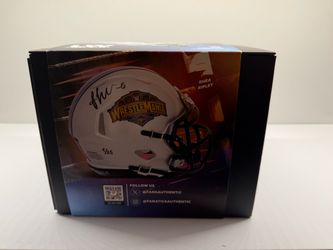 WWE Chelsea Green Signed WM41 Mini Helmet