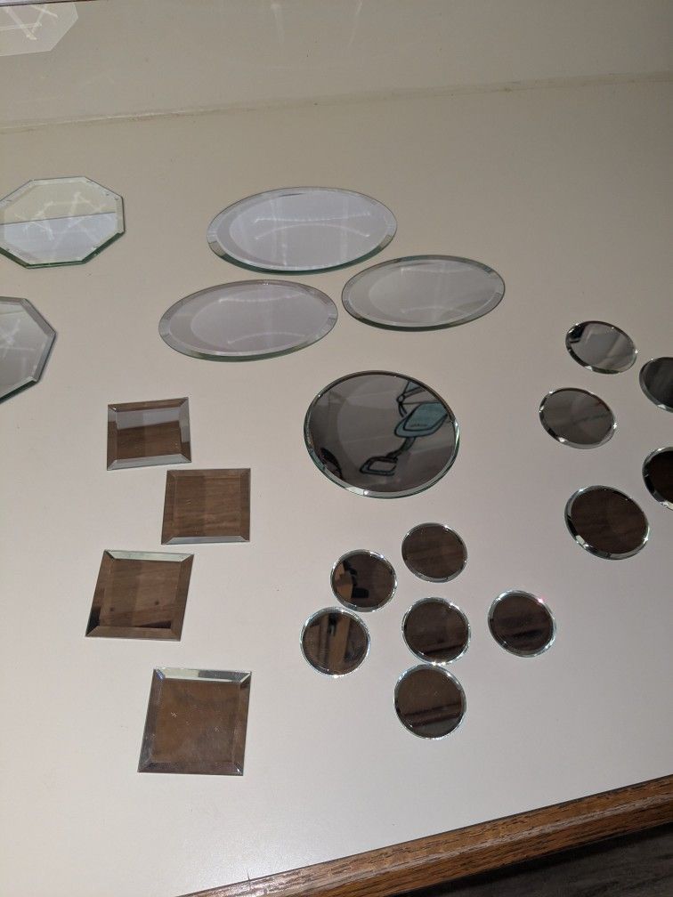 Hobby/Jewelry/Collectibles Display Mirrors