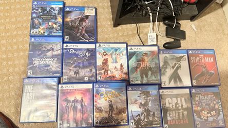 PS4 and PS5 games!