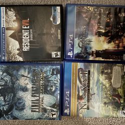 4 PS4 games