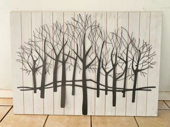 Wood pallet art work