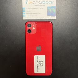 Iphone 11 Unlocked 64 GB 379$