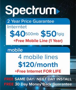 Spectrum Residential Promo