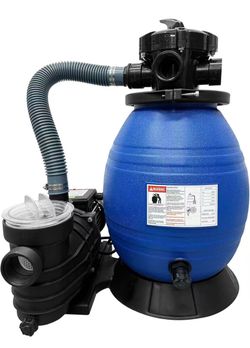 ❤️‍🔥 T) 13” Sand Filter Pump for Above Ground Pool, 3/4 HP,