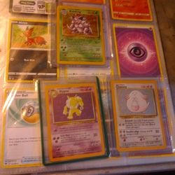 Pokemon Cards 1995