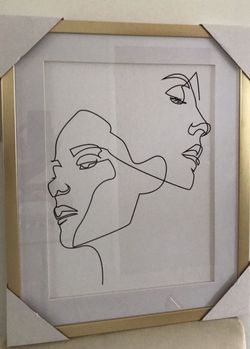 Decor Frame art 22”x 17”