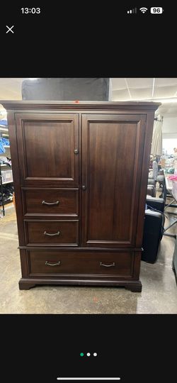 Fergus Door Chest 45.9"W x 17.9"D x 64"H Weight: 231.4 lbs