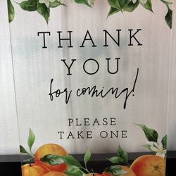 Orange Themed Baby Shower 