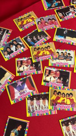 Menudo ⚡️collector card⚡️ lot - supper rare