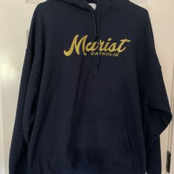 XL Navy Blue MARIST Sweatshirt  