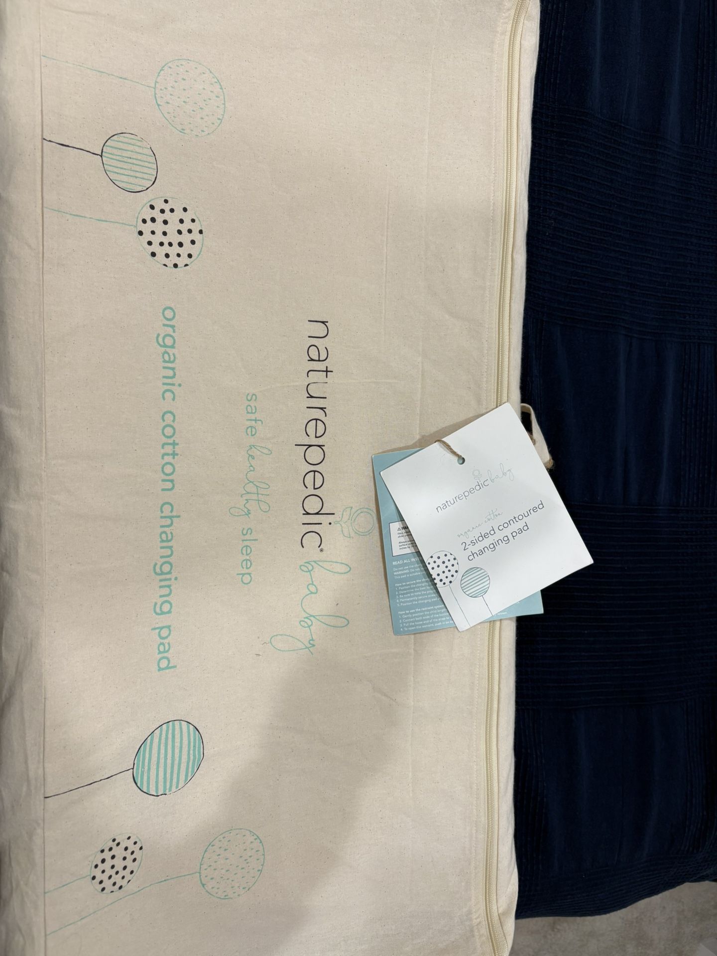 Naturepedic Organic 2-sided Contoured Changing Pad