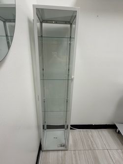 IKEA DETOLF Glass-Door Cabinet