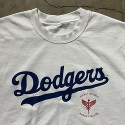 Official MLB Los Angeles Dodgers Baseball Healthcare Association Sweater L