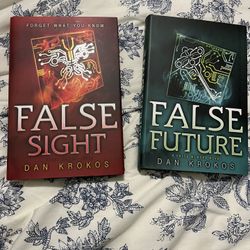 False Sight & False Future Books (Brand New) 