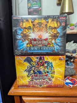 Sealed Yu-Gi-Oh Mini Boxes Bundle – Retro Pack + Infinite Forbidden (1st Ed)