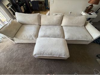 Cream couch