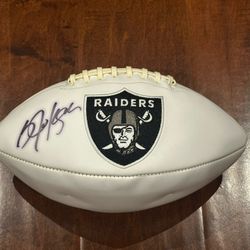 Raiders Bo Jackson Autographed Football