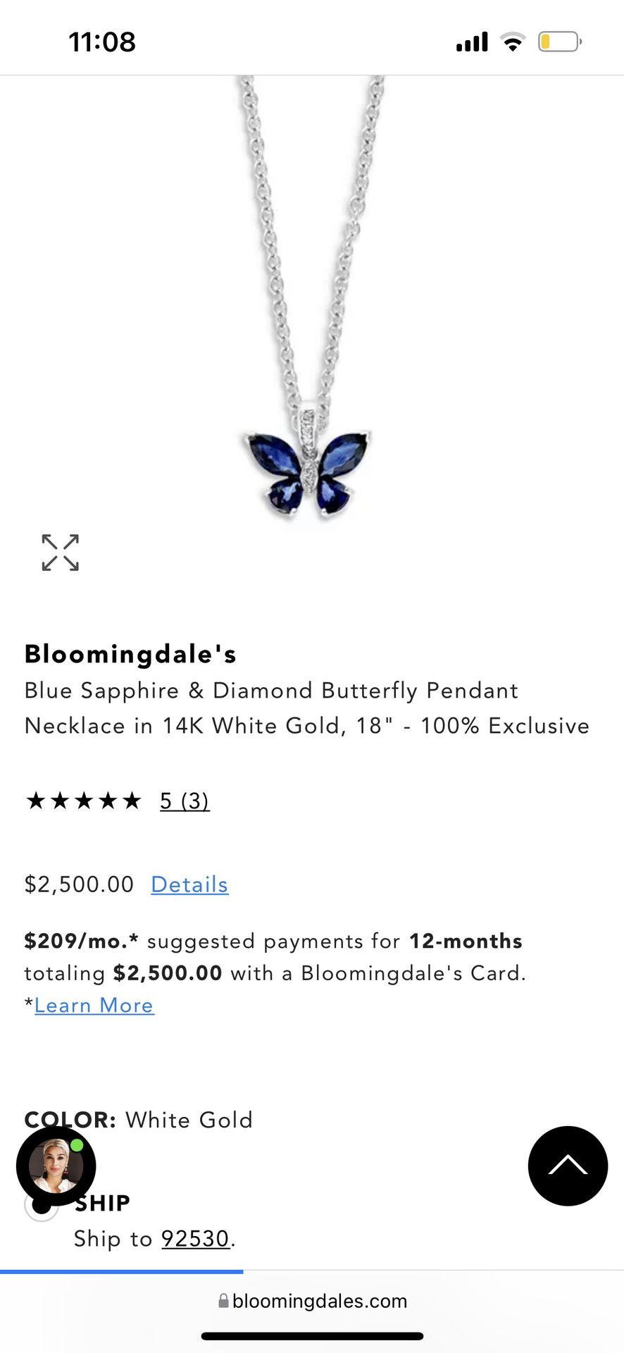 David Yurman Pendant