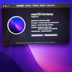 Macbook Pro 15"4  2016