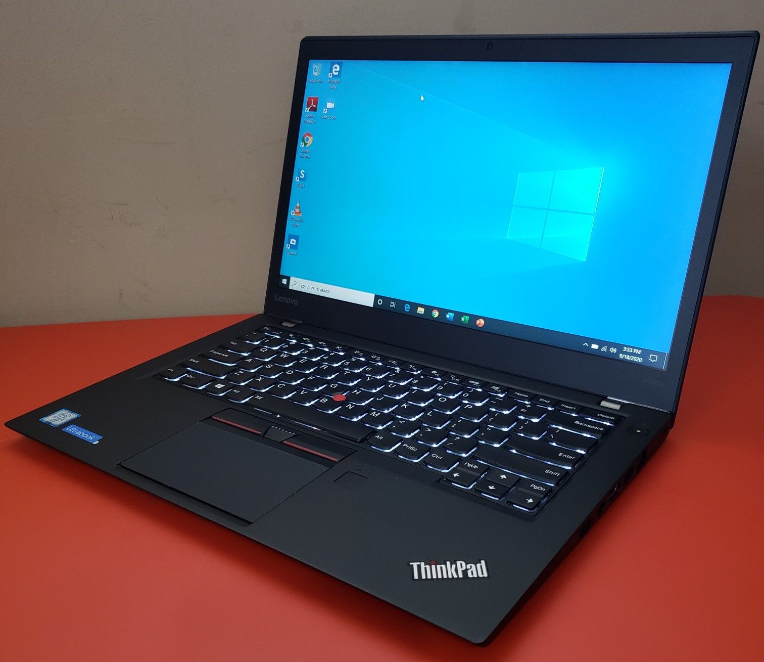 Ultrabook intel Core i7 6th Generation 12GB Memory Ram 256GB SSD Windows 10 Pro 14"