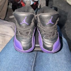 Jordan Retro 12  black/Field Purple